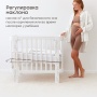 Happy Baby Кроватка-трансформер MOMMY LOVE, белый