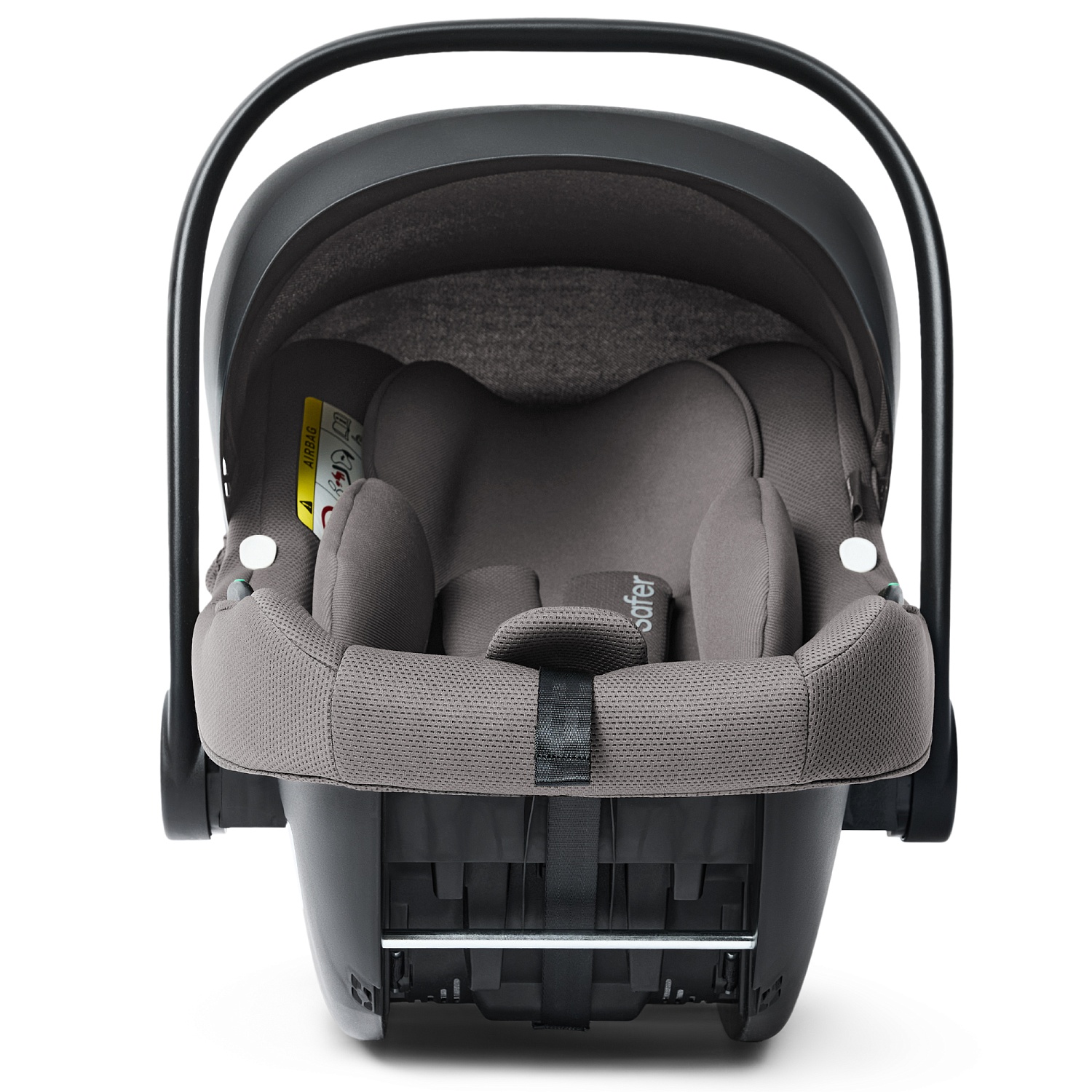 Happy Baby Автокресло SAFER, dark grey