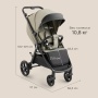 Happy Baby Коляска прогулочная SENSA, dark olive nova