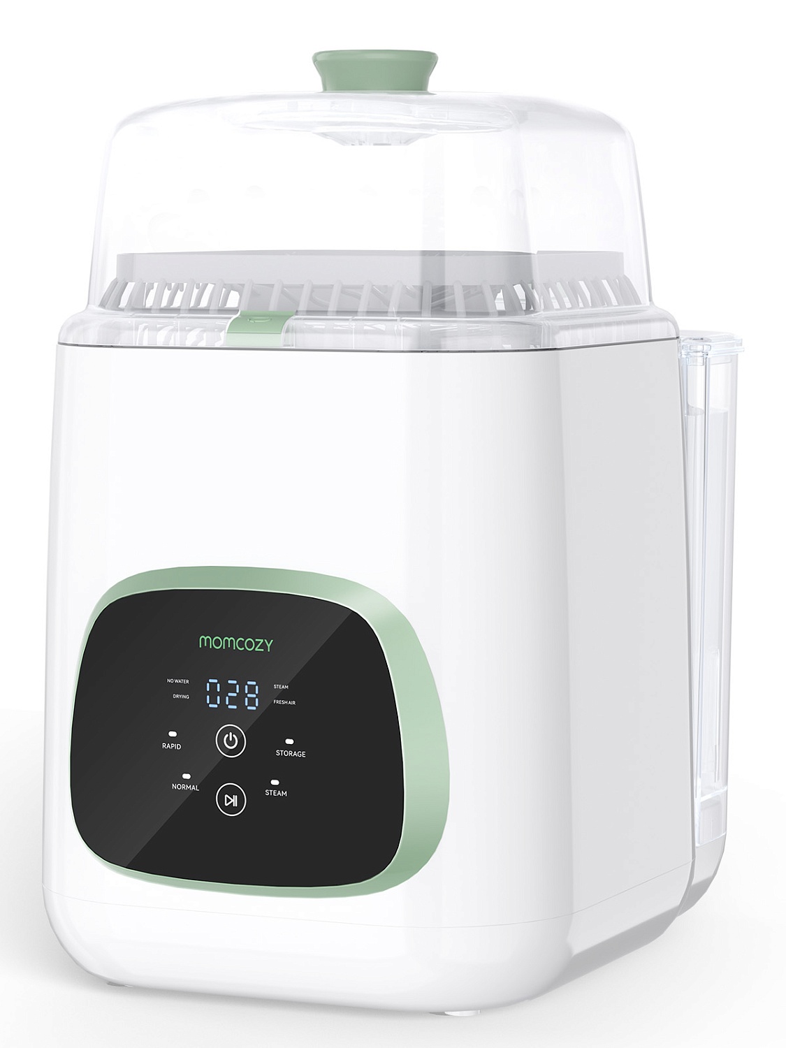 Momcozy Автоматическая мойка и стерилизатор детских бутылочек BS03 KleanPal Pro, цвет белый 