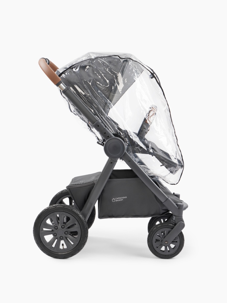 Happy Baby Коляска 2 в 1 MOMMER PRO, dark grey nova