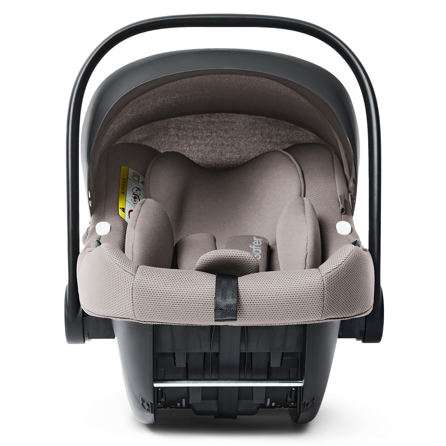 Happy Baby Автокресло SAFER, beige grey
