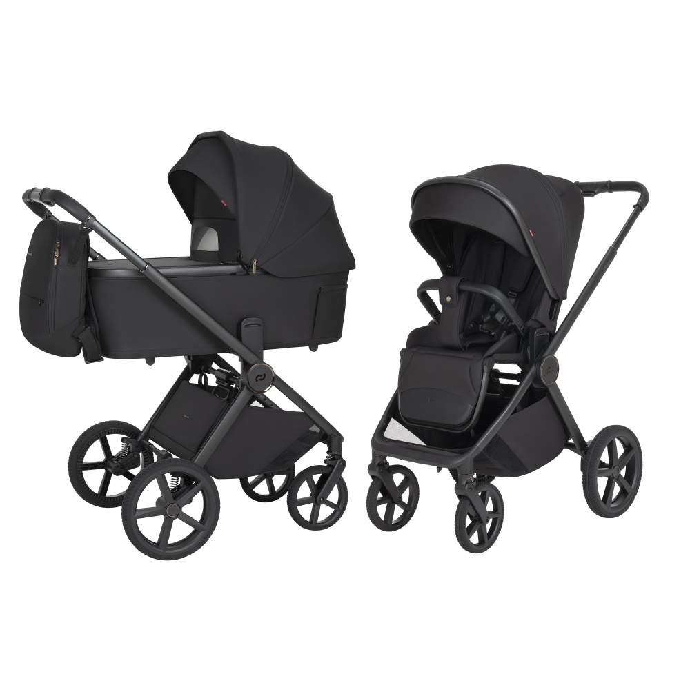 Carrello Коляска 2 В 1  Carrello  Ultimo F CRL-6701  Sable Black