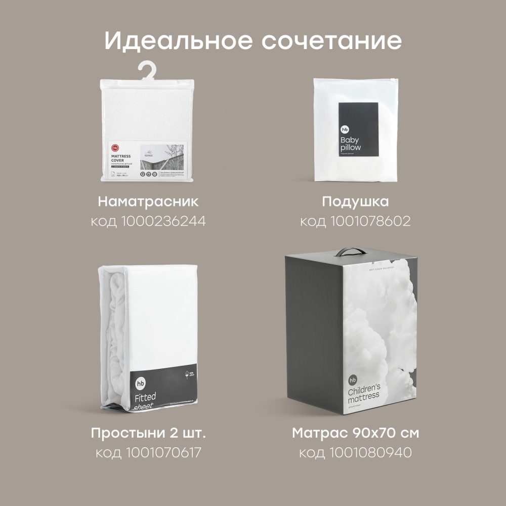 Happy Baby Набор бортиков на кроватку, 3 шт., белый / white