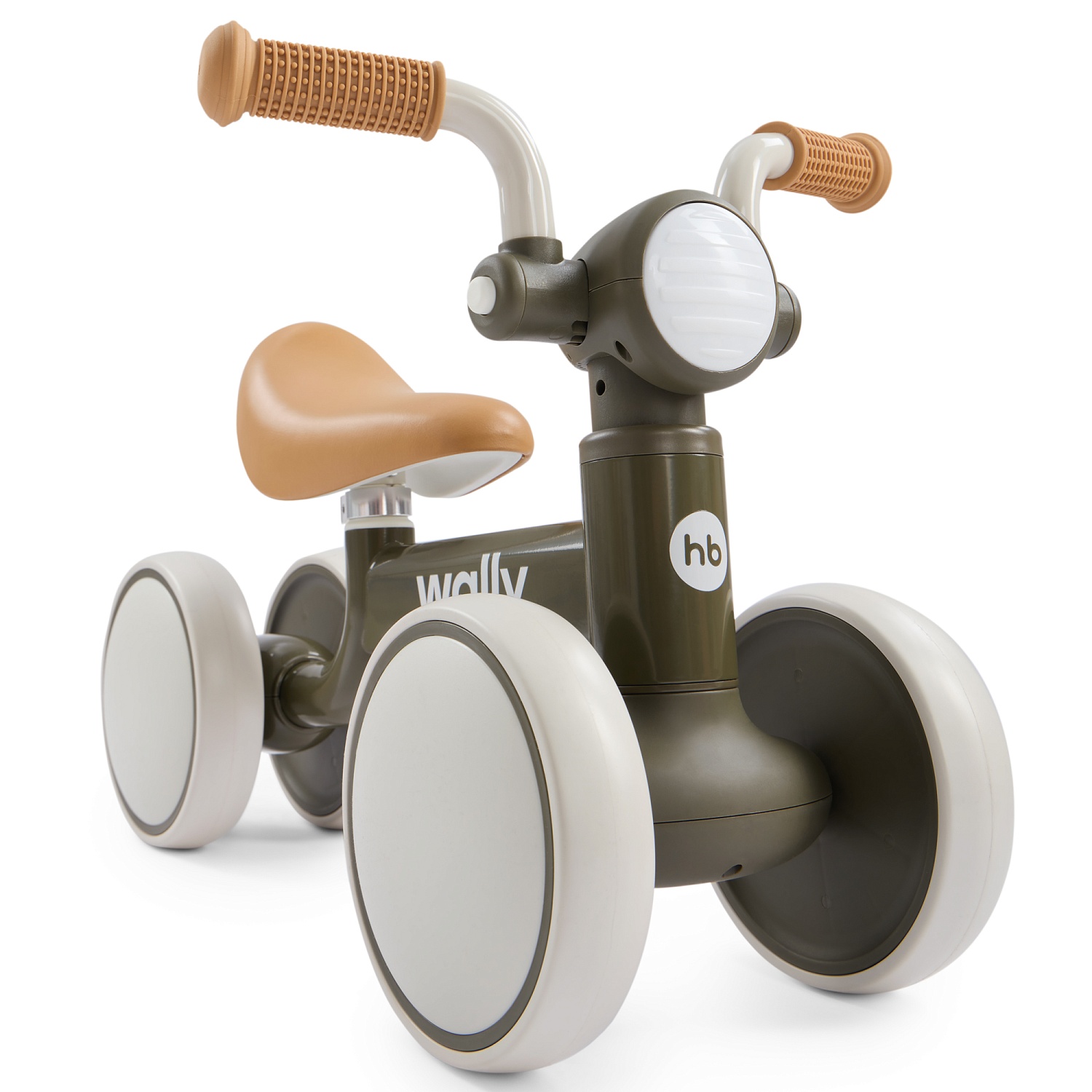 Happy Baby Беговел WALLY «УОЛЛИ», dark olive