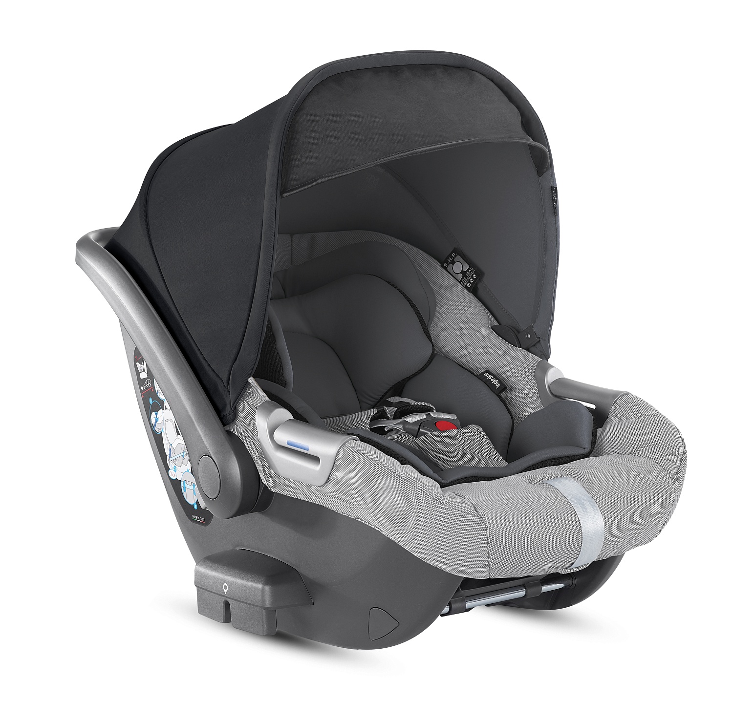 Коляска Aptica System Quattro 4 в 1 на шасси Aptica XT, цвет HORIZON GREY  (AA73N0HRG + AE73M0000)