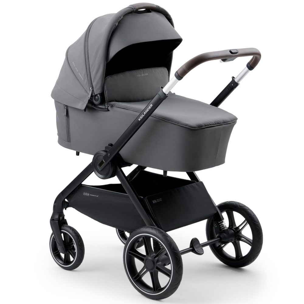 Happy Baby Коляска 2 в 1 KIDLANDER, dark grey