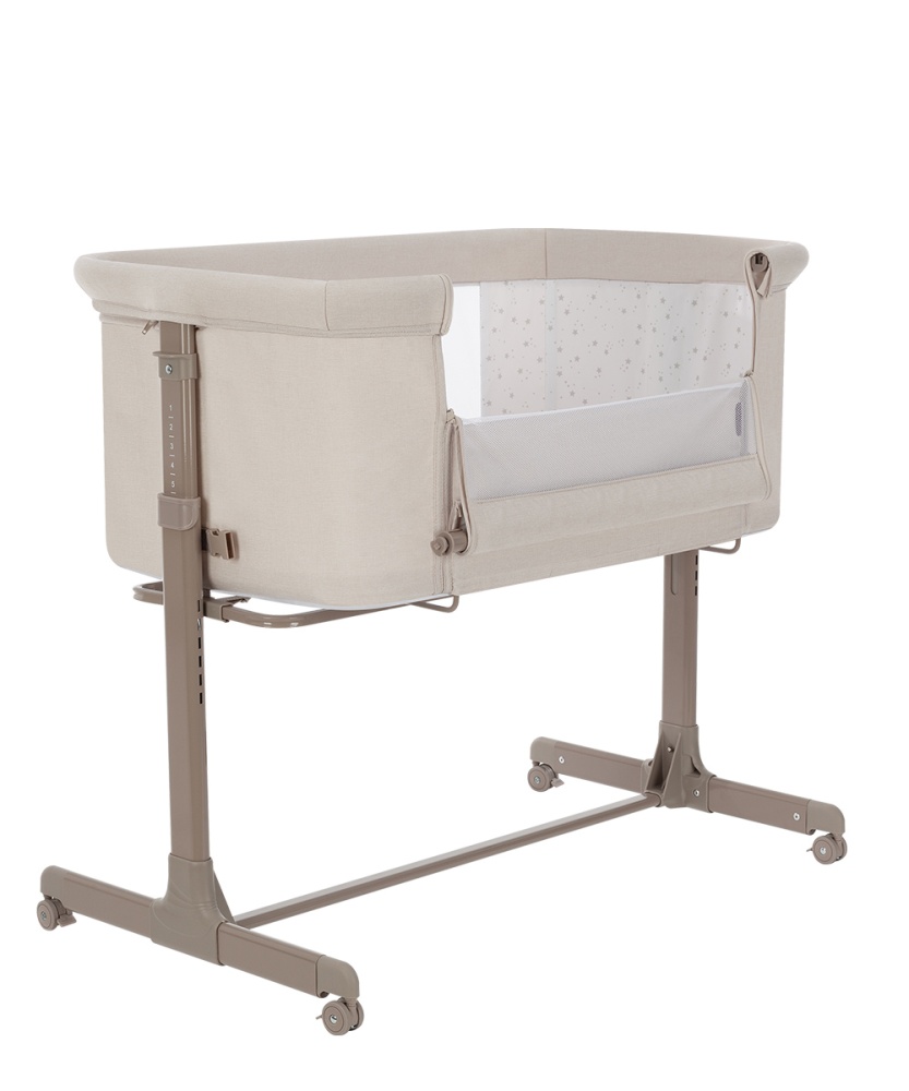 Carrello Кроватка Luna  CRL-16505   Silk Beige  (размер спального места 86 см*53)