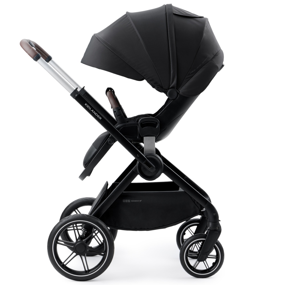 Happy Baby Коляска 2 в 1 KIDLANDER, black