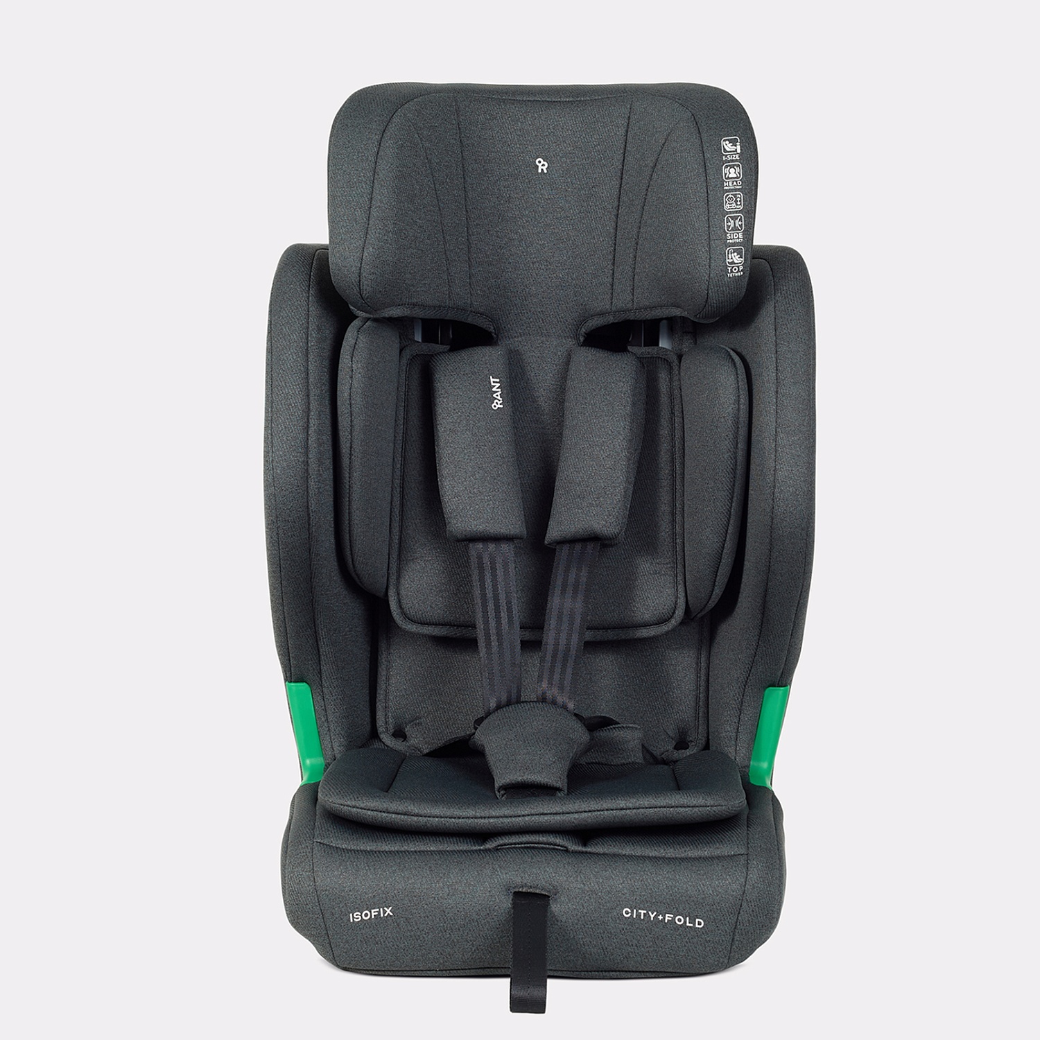 Автокресло RANT KBH315 "CITY+FOLD" (Grey) (76-150 см)