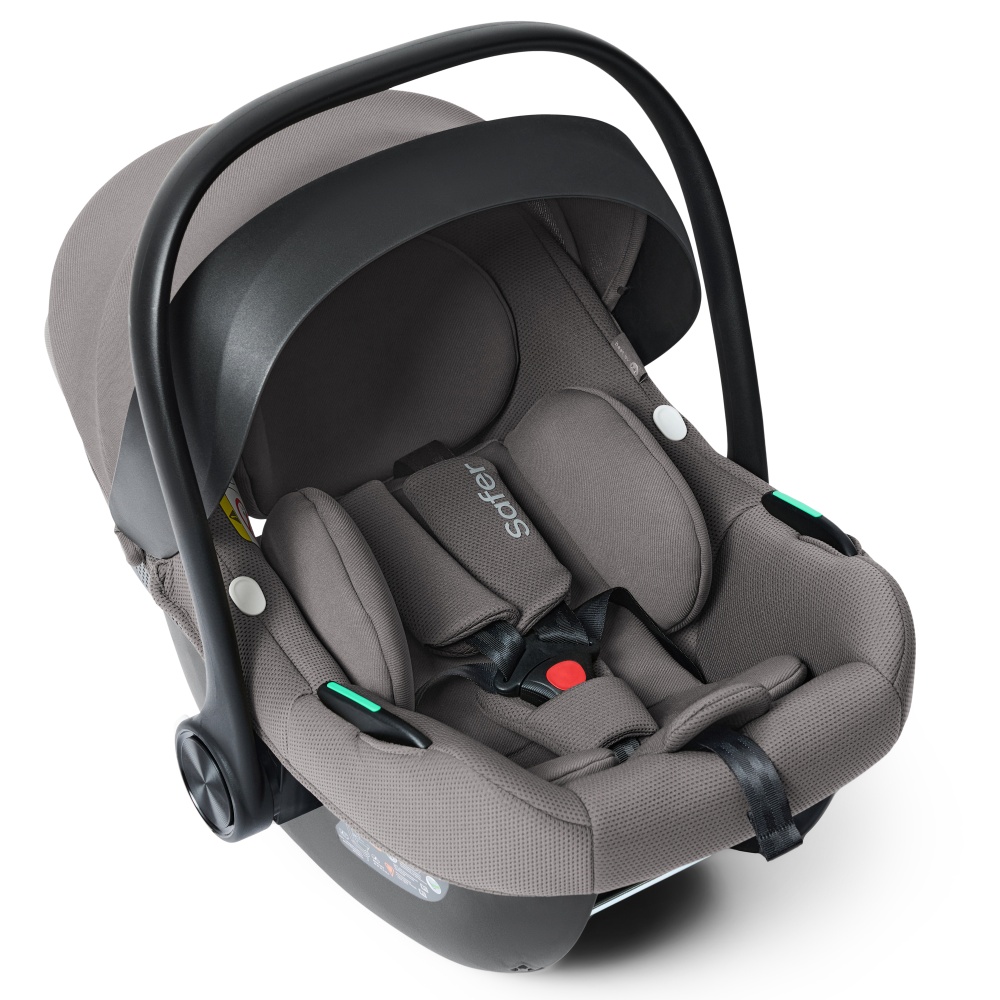 Happy Baby Автокресло SAFER, dark grey