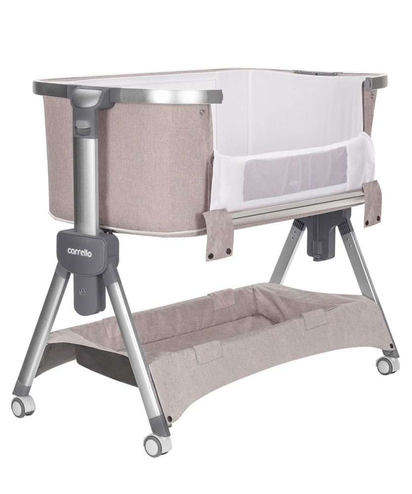 Carrello Кроватка Aria 3в1 CRL-16401  Cream Beige (размер спального места 84.5 см*46.5)