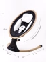 Качели электронные детские AMAROBABY ERGO SWING, чёрный
