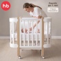 Happy Baby Кроватка-трансформер MOMMY LUX, white