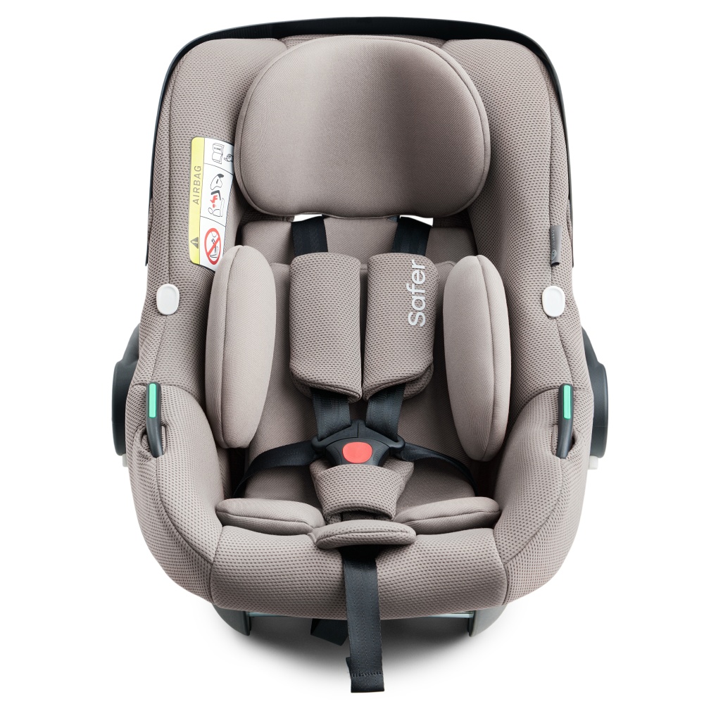 Happy Baby Автокресло SAFER, beige grey