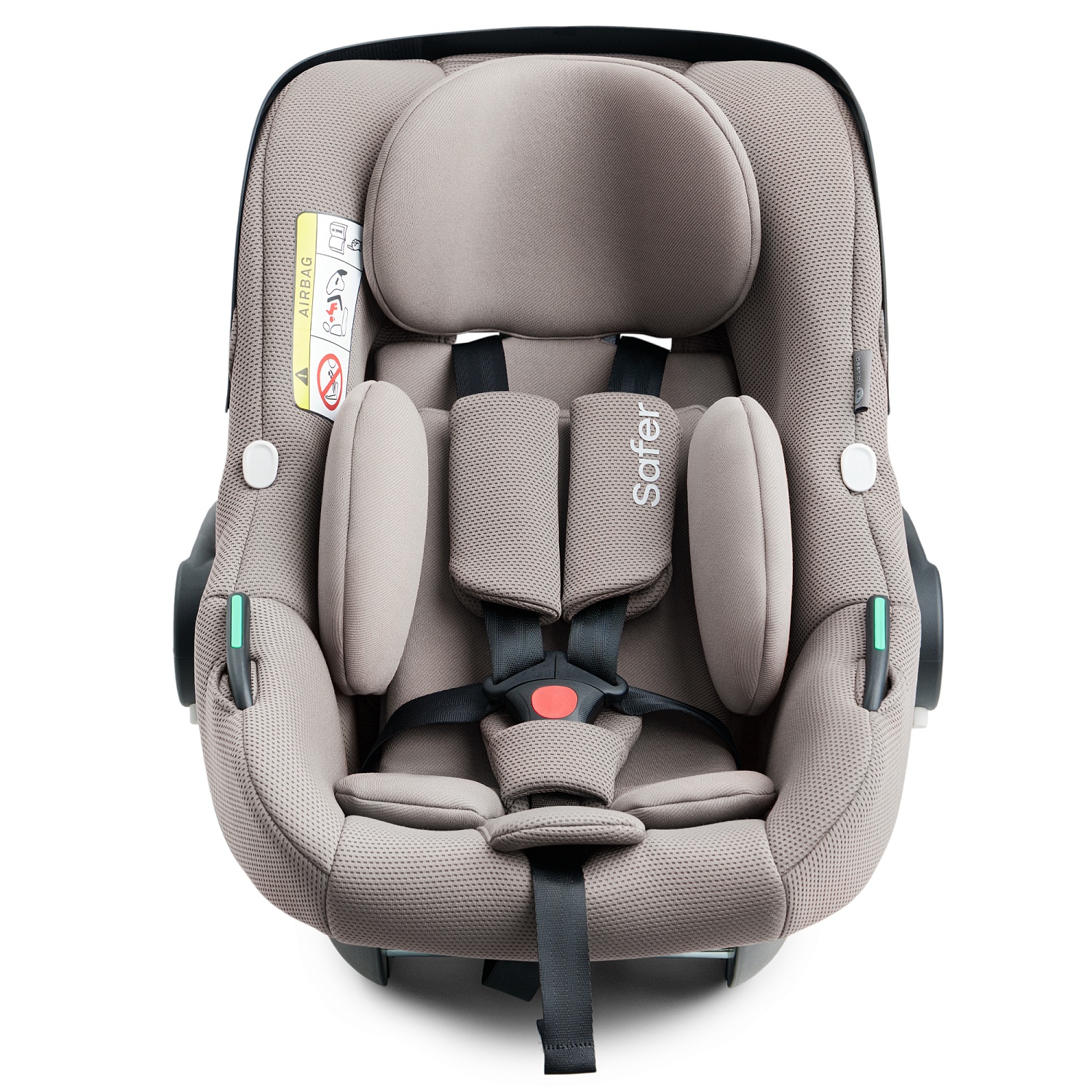 Happy Baby Автокресло SAFER, beige grey