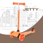 Самокат трехколесный RANT RB101 "JETTY" (Orange)