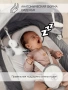 Качели электронные детские AMAROBABY LUCKY SWING, серый