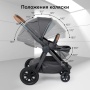 Happy Baby Коляска 2 в 1 MOMMER PRO, dark grey