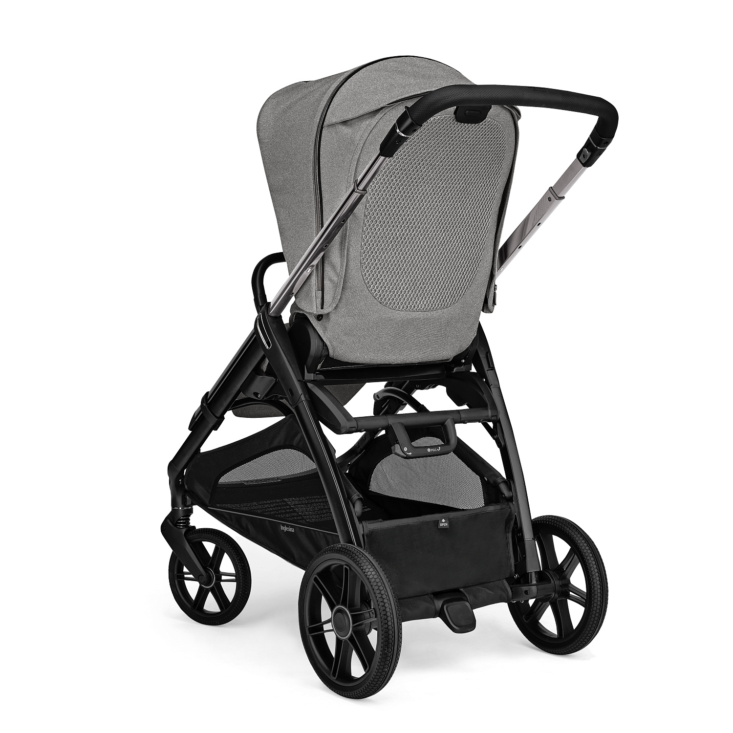 Коляска 3 в 1 Inglesina Aptica Platinum Grey Darwin i-Size