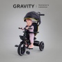 Детский трехколесный велосипед RANT RB200 "GRAVITY" (Graphite)