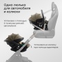 Happy Baby Автокресло SAFER PRO, warm grey & yellow