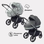 Коляска детская RANT "FLEX Therm" (2в1) RA112 Midnight Black
