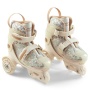 Happy Baby Раздвижные роликовые коньки детские SUNNY WHEELS, beige, S (26-29)