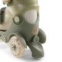 Happy Baby Раздвижные роликовые коньки детские SUNNY WHEELS, olive, S (26-29)
