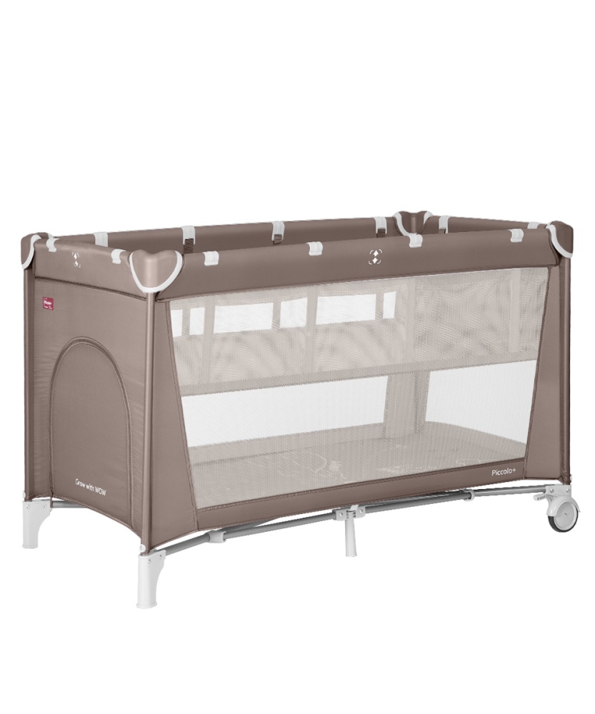 Carrello Детская кровать манеж CARRELLO CRL-18102 Piccolo+  Chocolate Brown
