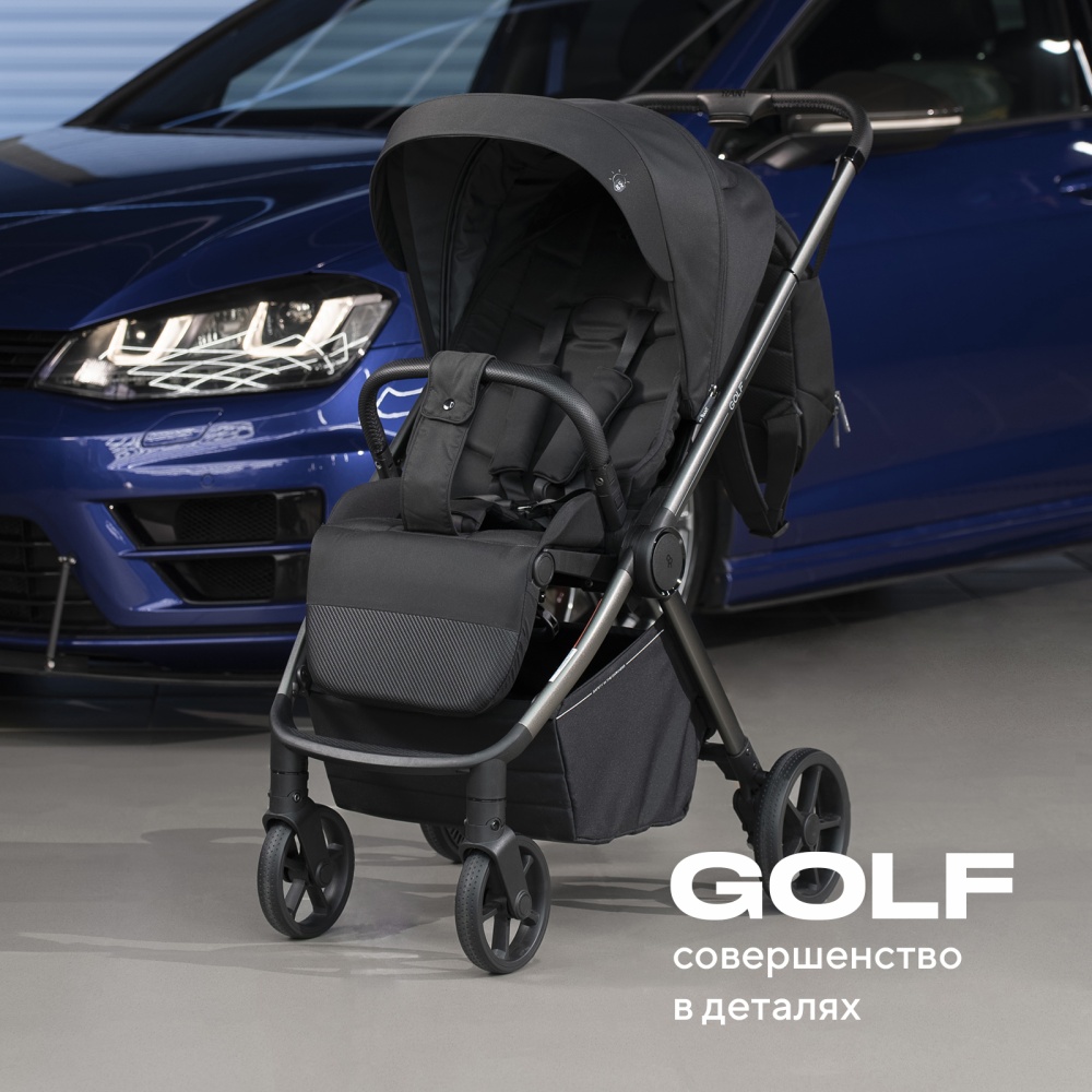 Коляска детская RANT "GOLF" RA101 Black