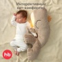 Happy Baby Мягкая игрушка, WALLY THE WHALE «УОЛЛИ ЗЕ УЭЙЛ», бежевый / beige