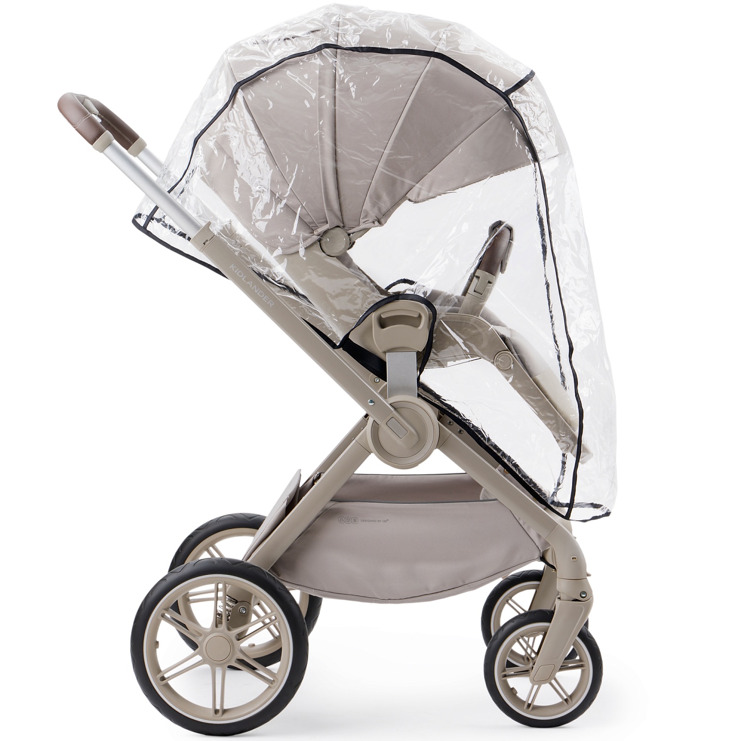 Happy Baby Коляска 2 в 1 KIDLANDER, grey