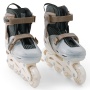Happy Baby Ролики-коньки 3в1 детские SKROLLS, brown, size S