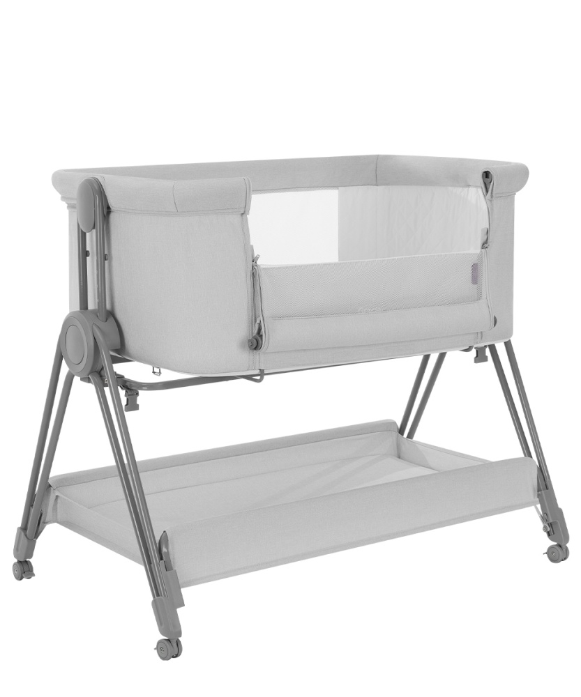 Carrello Кроватка Gracia  CRL-16502  Cool Grey (размер спального места 80 см*48.5)