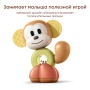 Happy Baby Игрушка обезьянка погремушка FUNKY MONKEY «ФАНКИ МАНКИ», multicoloured