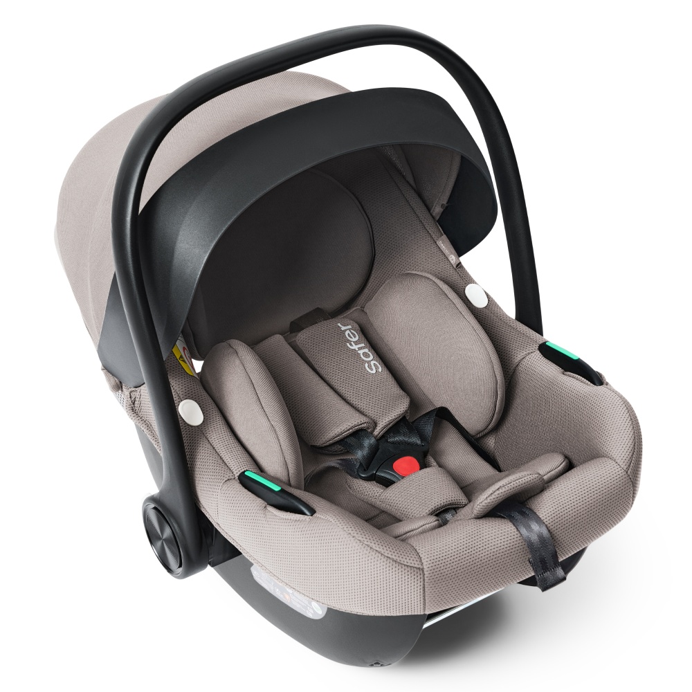 Happy Baby Автокресло SAFER, beige grey
