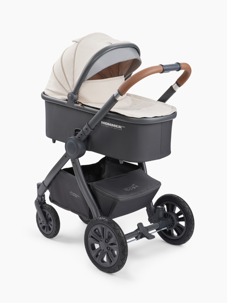 Happy Baby Коляска 2 в 1 MOMMER PRO, beige nova