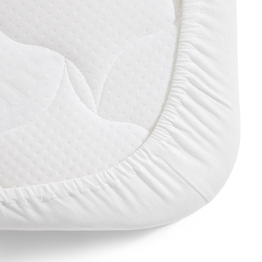 Happy Baby Набор простыней на резинке 140x70 см, 2 шт., белый / white