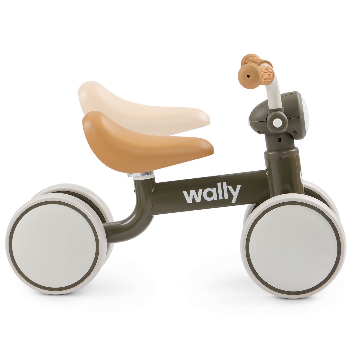 Happy Baby Беговел WALLY «УОЛЛИ», dark olive