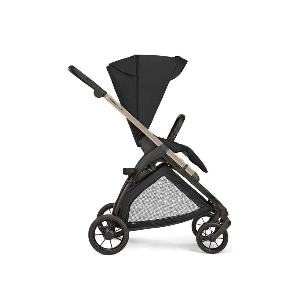 Коляска 2 в 1 Inglesina Electa New с подставкой под люльку Stand Up, Upper Black