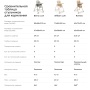 Happy Baby Стул для кормления WILLIAM LUX, milky