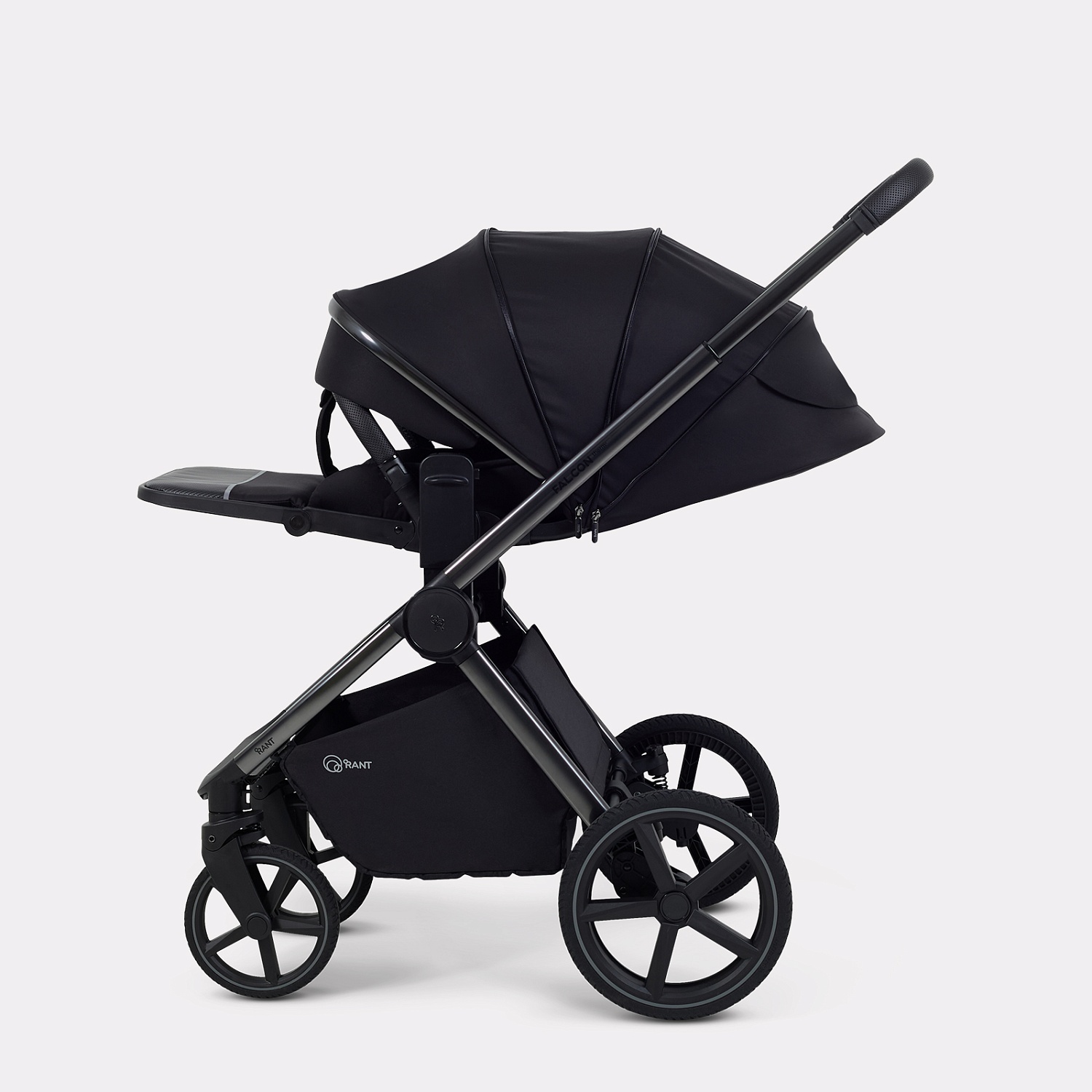 Коляска детская RANT "FALCON Soft Therm" (2в1) RA111 Black